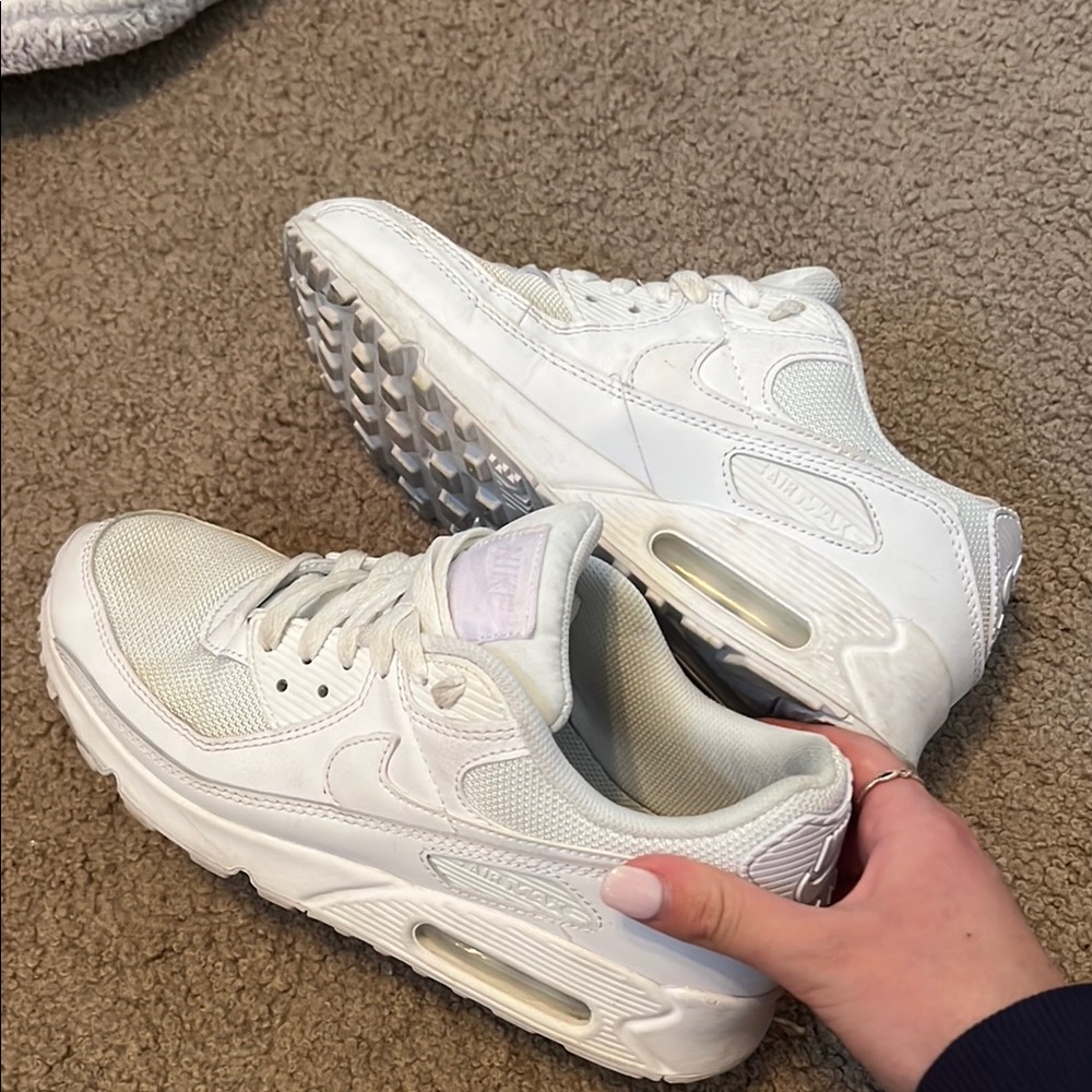 Work Once Women's White Nike Sneakers